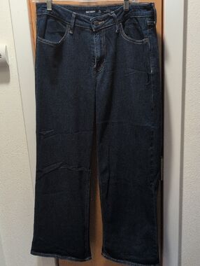 Old Navy Women's Wow Wide-Leg Jeans Petite 12